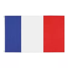 Bandera De Francia De Poliéster Medida De 90 X 150 Cm