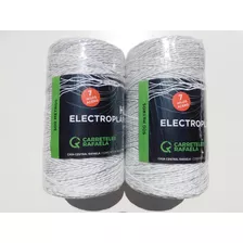  2 Unidades De Cable - Hilo Electroplastico Para Boyeros De 500 Metros De 7 Conductores 