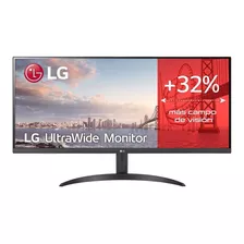 Monitor Ultrapanorámico 21:9 LG Ultrawide 34wp500-b Color Negro 100v/240v