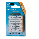 BaterÃ­a Aa Sony X 4 Recargable 4.600 Mah 1.2v Tienda Fisica