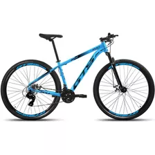 Mountain Bike Gts Feel Full Aro 29 19 24v Freios De Disco Mecânico Cor Azul