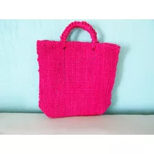 Bolsa De Ixtle 30*30*5 Cm Rayadas Y Diferentes Colores.