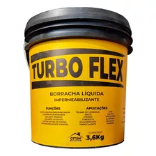 Manta Liquida Emborrachada Flexivel 3,6 Kg Escolha A Cor 