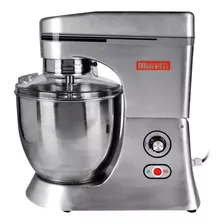 Batidora De Pie Moretti Profesional Mixer-7 Plateada 60 Hz 220 v