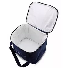 Bolsa Térmica 10 Litros Nylon Bag Freezer Azul