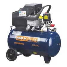 Compresor De Aire Eléctrico Portátil Maxpro Mpeac1500 / 24 24l 2cv 220v - 230v 50hz Azul