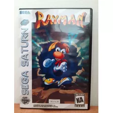 Rayman - Box - Sega Saturno - Obs: R1 - Leam