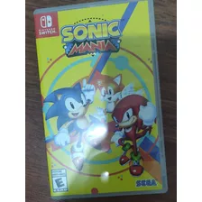 Sonic Mania (usado) (con Promocional De Sonic La Película)