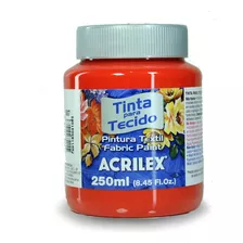 Tinta Para Tecido 250ml Goiaba Queimada Acrilex 805