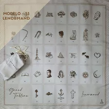 Paño Tarot + Bolsa (para Cartas) -grand Tableau Lenormand