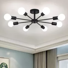 Lámpara De Techo Colgante Decorativas Moderna 8 Luces Sala