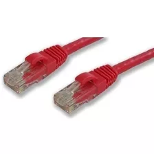 Lynn Electronics Cat607rdb 7feet Booted Patch Cable Red 10pa