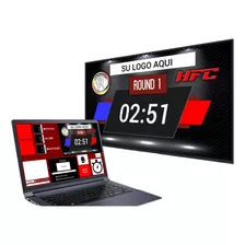 Timer Boxeo / Kickboxing Digital - Notebook + Tv Lcd