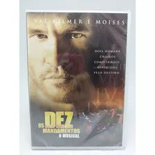 Dvd Filme Os Dez Mandamentos ( Val Kilmer ) - Original