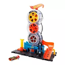 Hot Wheels City Super Loja De Pneus - Mattel