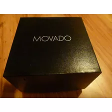 Caja De Reloj Movado Completo Con Manual