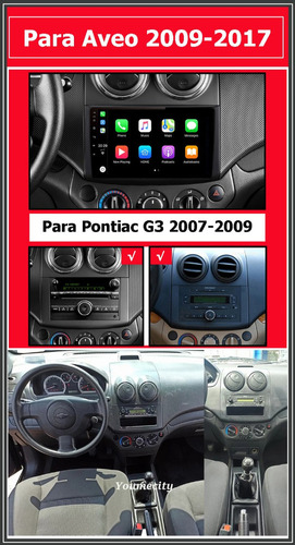 2024 Auto Radio Estreo Android Para Chevrolet Aveo Pontiac Foto 5