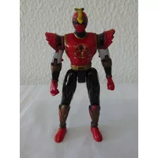 Boneco Antigo Power Rangers Ninja Vermelho - 14 Cm Bandai