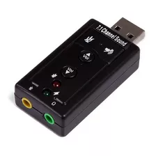 Tarjeta Sonido 7.1 Pc Laptop Usb Audio Microfono Audifonos