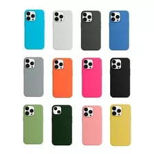 Capa Capinha Silicone Para iPhone 13 Mini 13 Pro 13 Max