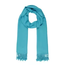 Cachecol Pashmina Lenço Echarpe Longa Lisa Grossa Inverno