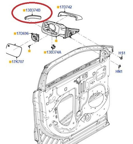 Luz Espejo Retrovisor Izquierdo Ford Explorer 2011 A 2019 Foto 4