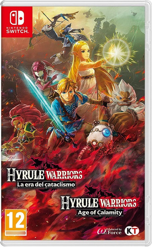 Hyrule Warriors Age Of Calamity Juego Fisico Nintendo Switch