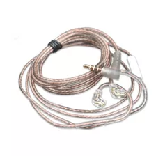 Cable Trenzado Kz Para Audífonos Zsn, Zst, As10,kz Zs10 Etc