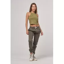 Patalón Verde Cargo Soft Joggers ®