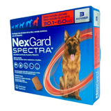 Nexgard Caja 3 Pastillas Antipulgas Para Perros De 30 A 60 K