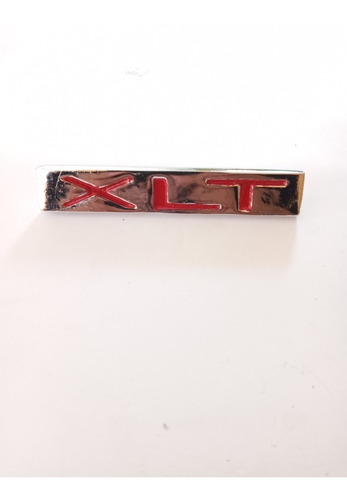 Emblema Lateral Ford Xlt Metalico  Foto 3