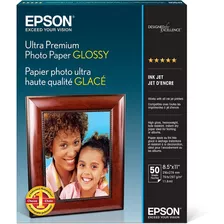 Papel Fotografico Epson Ultra Premium Brillante 8,5x11 In