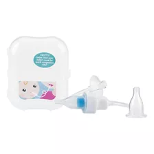 Aspirador Nasal Nuby Para Bebé Incluye Boquilla Y 4 Filtros