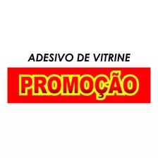 Adesivo Vitrine Fachada Loja Liquidação Vidro Promoção 02 Un