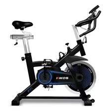 Bicicleta Ergométrica Kikos F7i Para Spinning Cor Preto