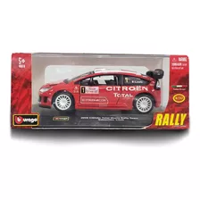 Citroen C4 2008 Rally Team Sebastien Loeb Bburago Esc 1:32 