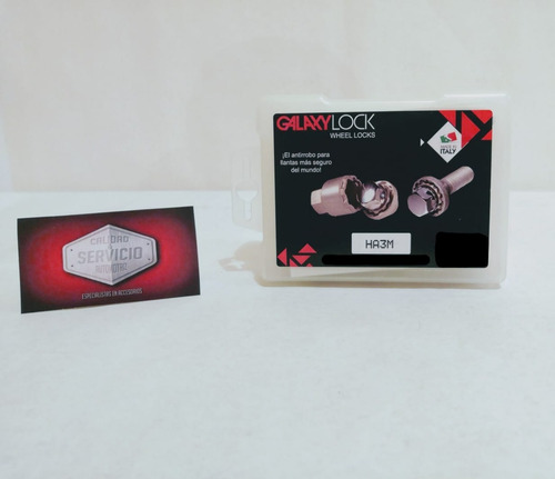 Birlos De Seguridad Galaxi Lock Para Honda Civic Ex 2019. Foto 3