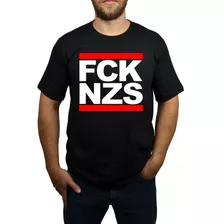 Camiseta Fck Nzs - Antifascista - Antifa