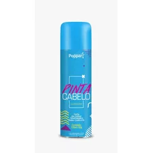 Spray Removível Para Cabelo - Neon Fluorescente - Cor Azul