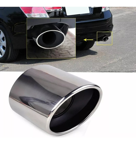 For Honda Accord 2008 2009 2010 2012 S Tip Pipe Foto 3