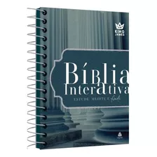 Bíblia Interativa Estude, Medite E Anote | King James | Capa Dura Espiral | Amparo. Cpad-sp