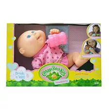 Cabbage Patch Kids, Drink N' Wet Newborn Baby Doll - Chica E