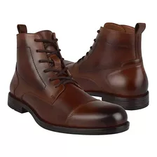 Botines Casuales Caballero Stylo 1402-1 Piel Café