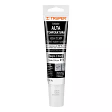 Silicona Sellador Alta Temperatura Negro 85g Truper Auto