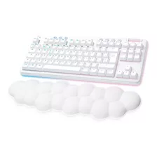 Teclado Logitech G715 Inalámbrico Lightspeed Lineal Blanco Idioma Off White