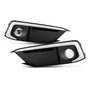 Fit Honda 09-11 Civic 2dr Coupe Clear Bumper Fog Lights  Jjd