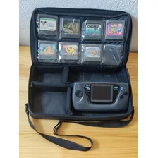 Console Sega Game Gear Funcionado + Bolsa + 7 Jogos Faço Por R$ 1.599