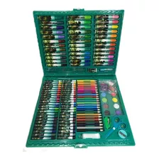 Kit Escolar Maleta Infantil Pintura 150 Peças Colorir Pintar