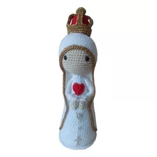 Nossa Senhora De Fátima Em Amigurumi - Crochê