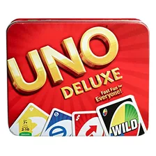 Juego De Cartas Uno Deluxe